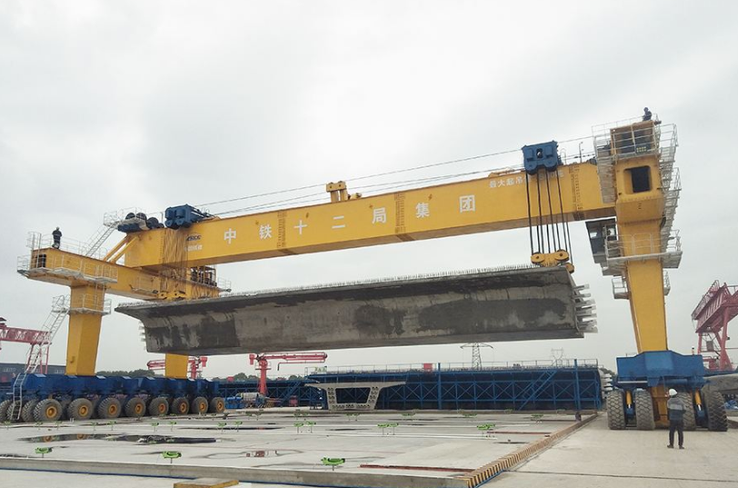 ME250+250T高鐵提梁機租賃廠家告訴你，這樣做可避開裝卸時的麻煩